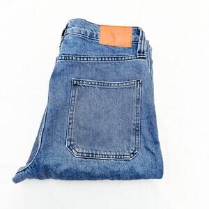 BDG Louis Skate Patchwork Denim Jeans Straight Leg Zip Fly Size 30 x 32